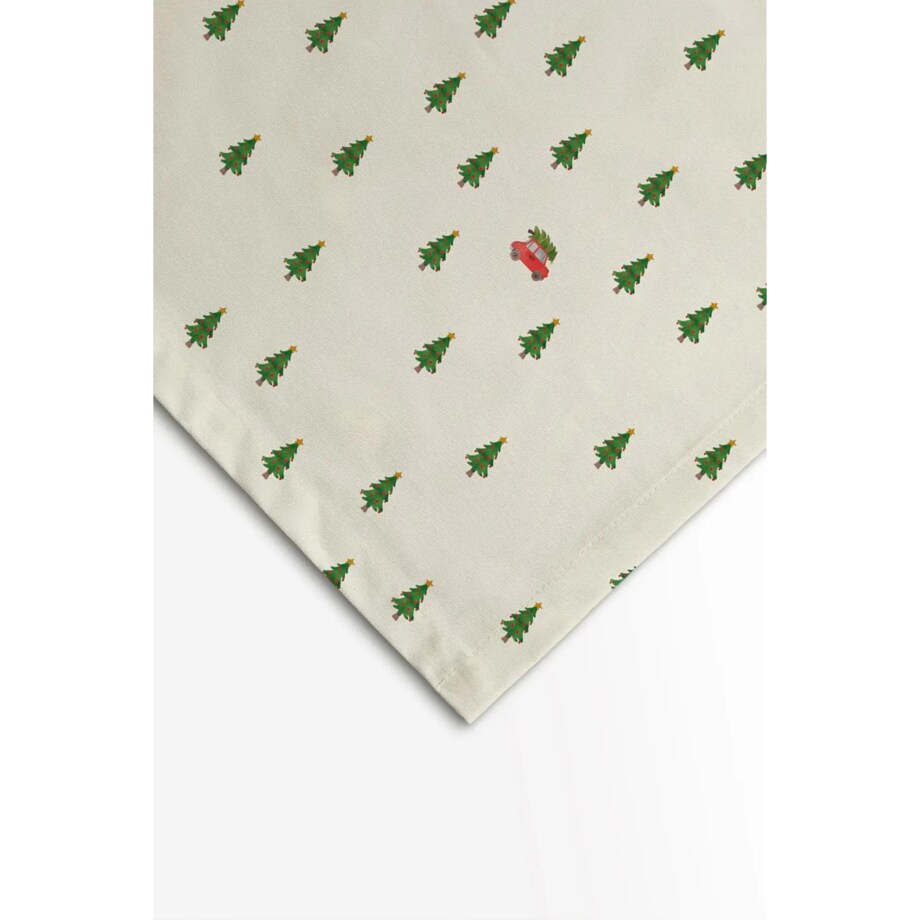 Obrus świąteczny - Minimalistyczny las 140x220 cm