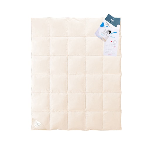Kołdra Pierze Kremowy Całoroczna, 155/160 x 200 cm, AMZ