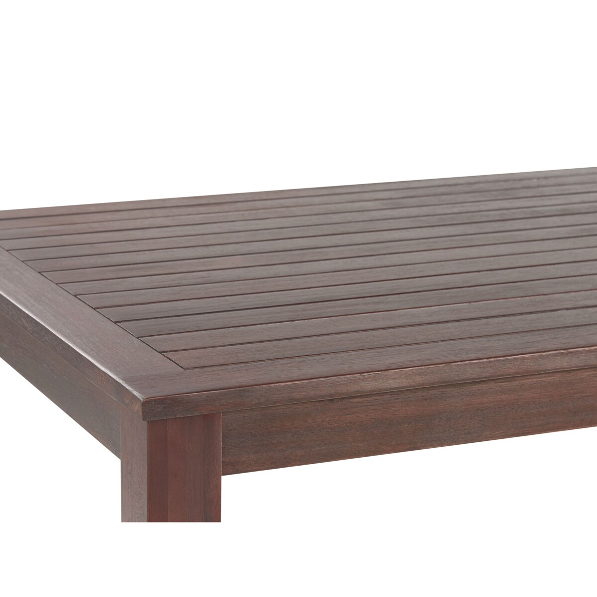 Zestaw ogrodowy eukaliptusowy stół i ławki naturalny TUSCANIA