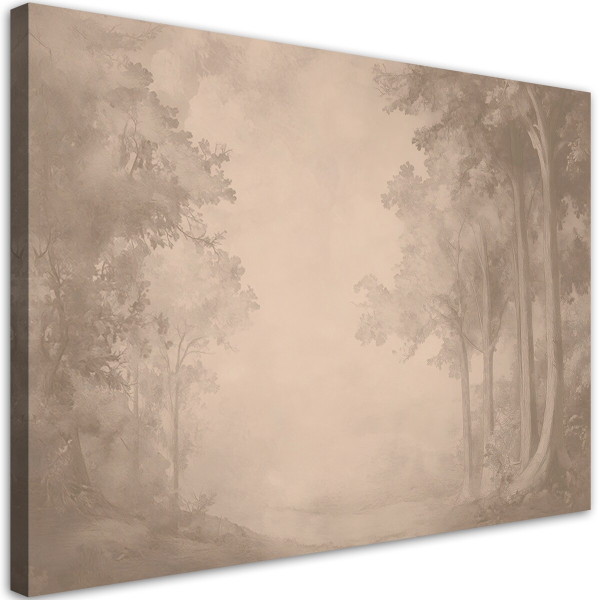 Feeby Obraz na płótnie, Droga przez las 60x40