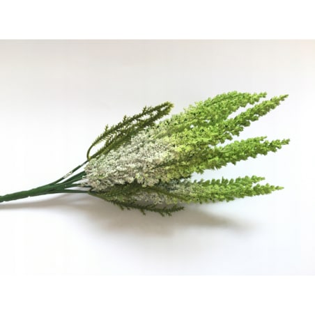 SZTUCZNY WRZOS GAŁĄZKA do bukietu stroika dodatek jesienny ZIELONY doniczki