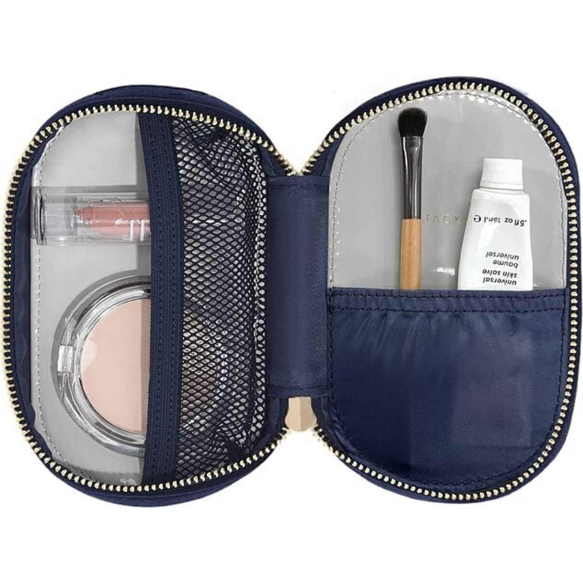 Kosmetyczka Stackers Compact Velvet granatowa