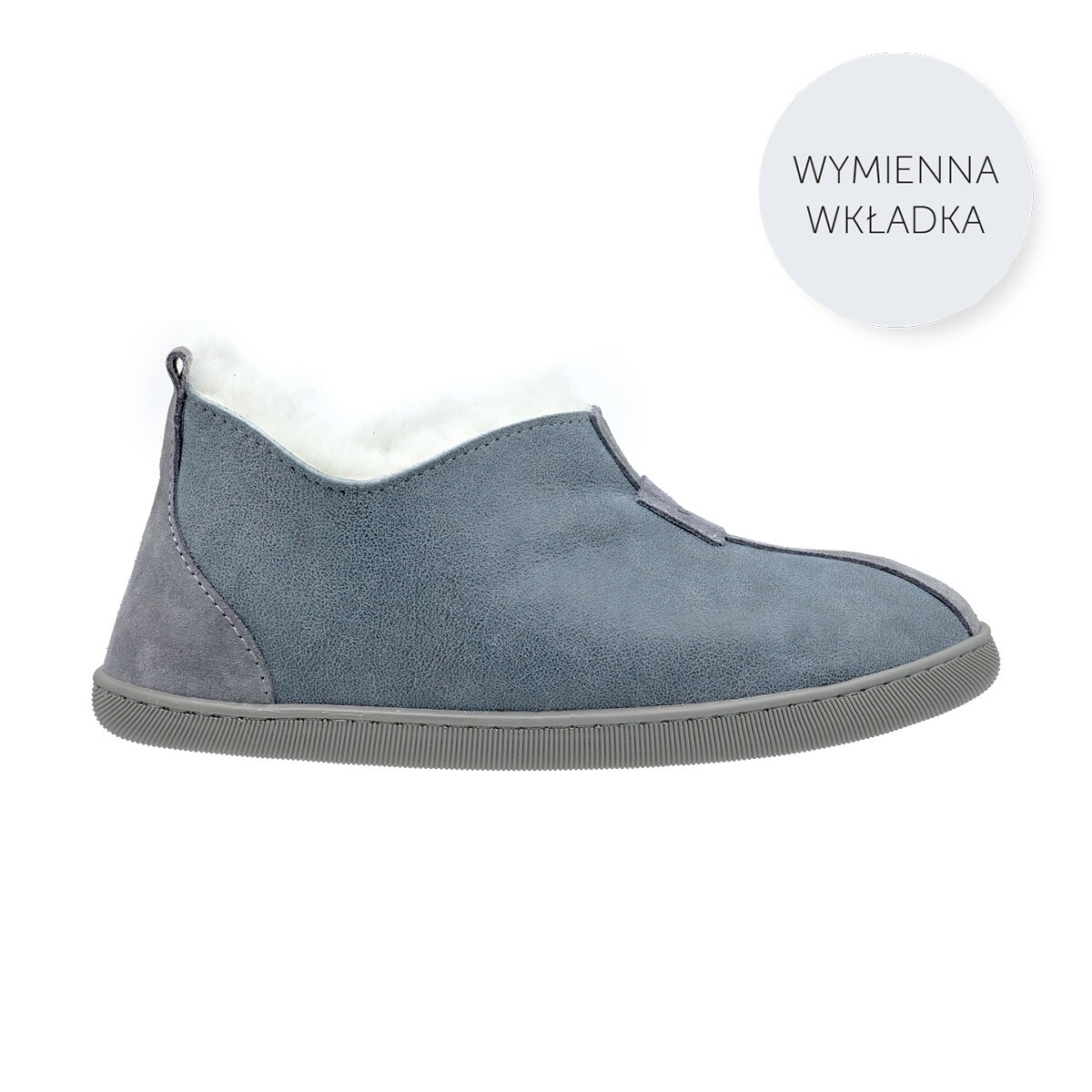 KAPCIE DAMSKIE KALAHARI POPIELATO-BIAŁE 39