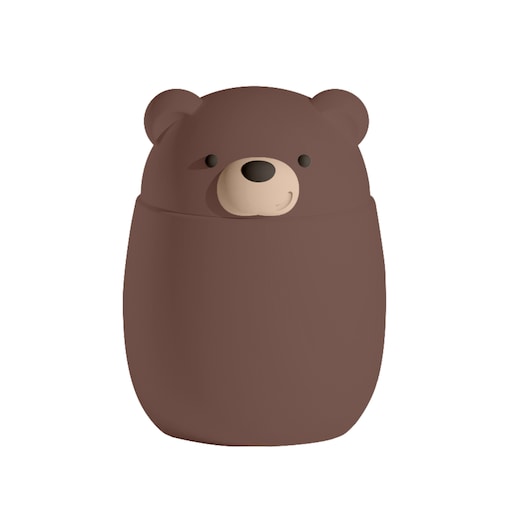 ASOBU BESTIE FOODIE termos obiadowy dla dzieci, Brown Bear