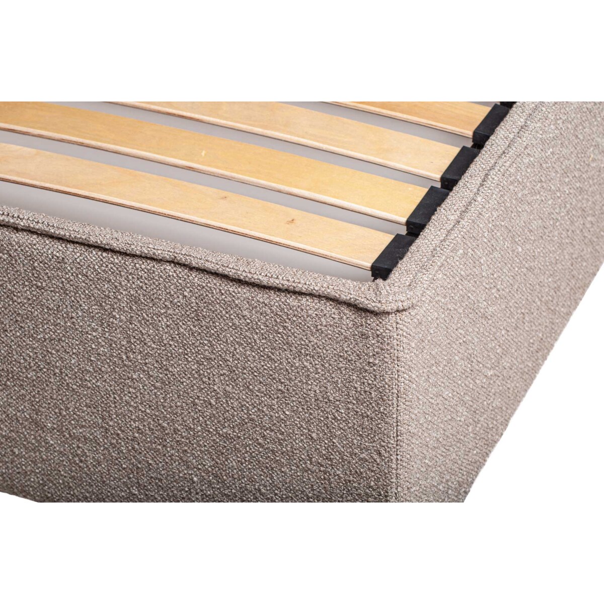 Łóżko Hage (180x200) z pojemnikiem na pościel w tkaninie Angola 09