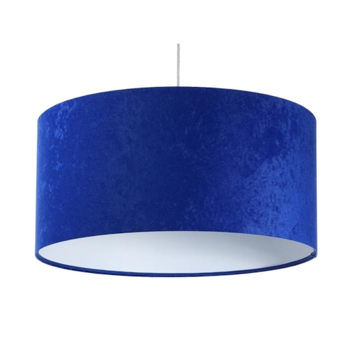 Lampa wisząca HOME 40 niebieska/biała