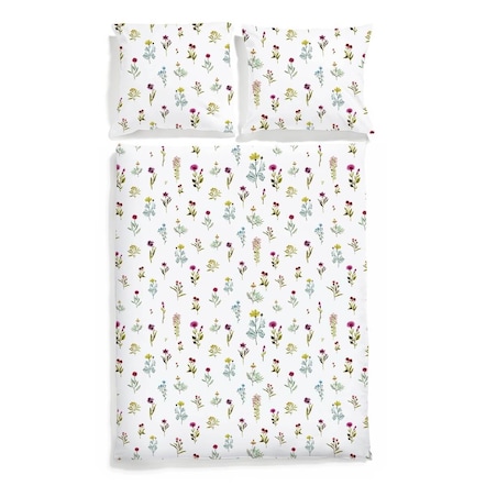 Pościel Polne kwiaty 140/200 + 70/80 cm