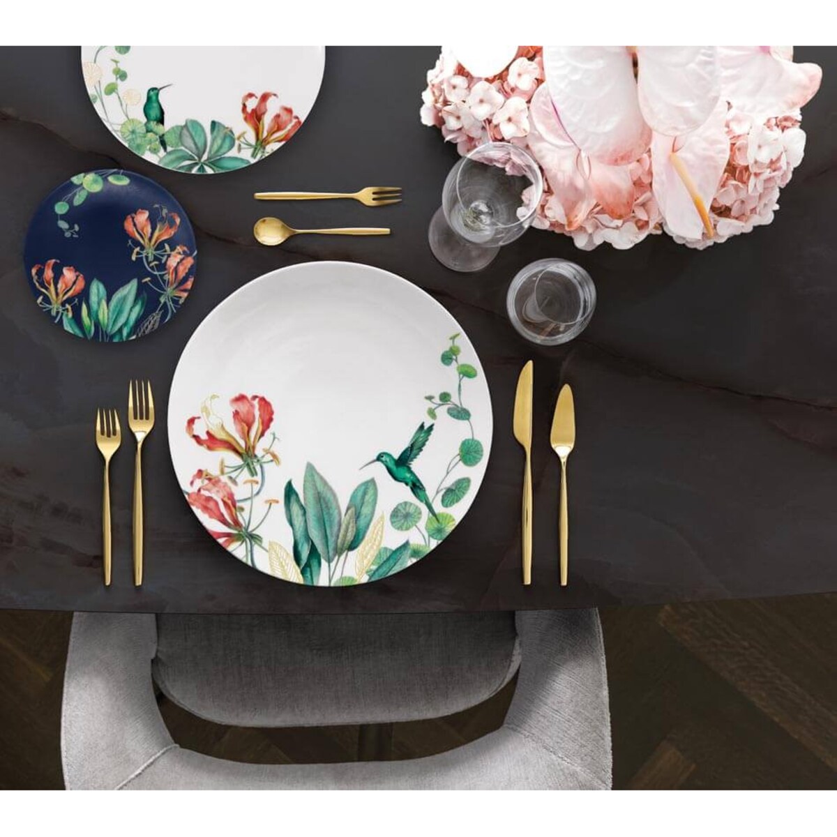 Talerz płaski biały Avarua, 27 cm, Villeroy & Boch