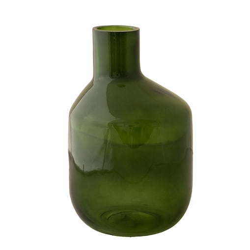WAZON ZIELONY NOA przezroczysty wys. 20cm