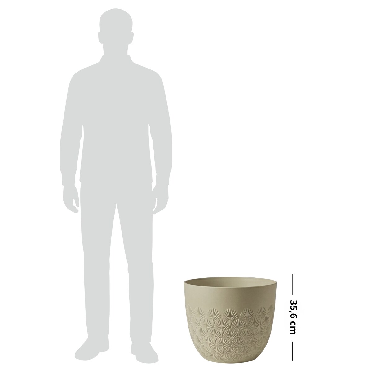 Donica Melody 40,6x40,6x35,6 cm beżowa