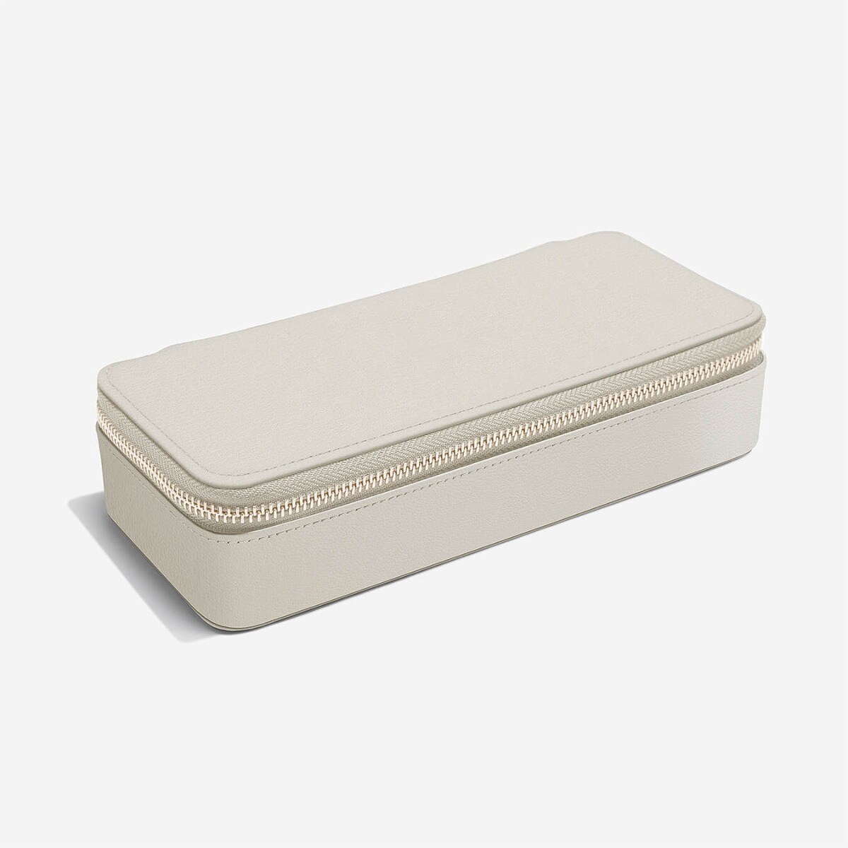 Pudełko podróżne na biżuterię Travel Large Stackers jasnobeżowe