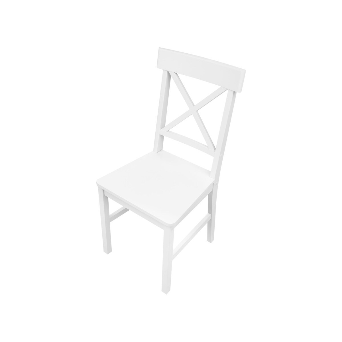 Zestaw do jadalni BARLEE Drewno Biały dla 4 osób