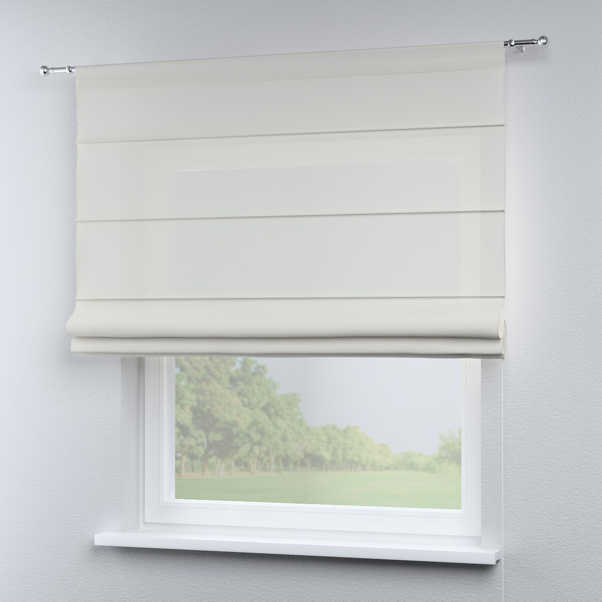 Roleta rzymska Torino 120x170 prześwitujący, naturalny