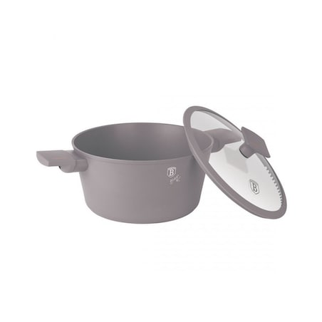 Garnek z pokrywką 30cm BerlingerHaus Taupe BH-8103