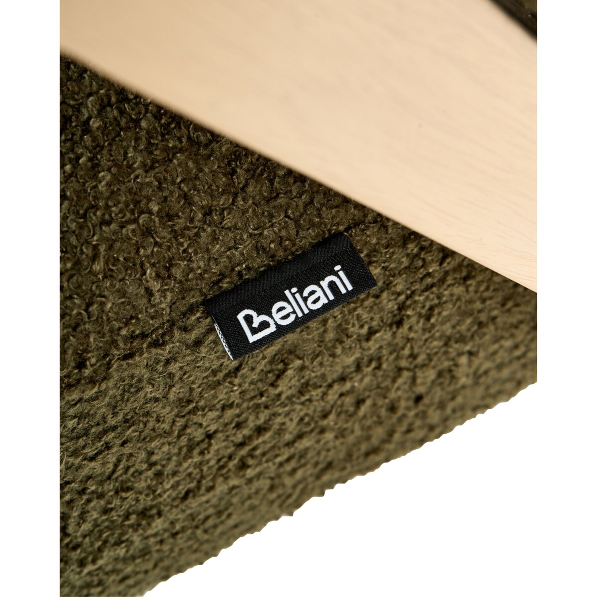 Fotel SKEI Boucle Ciemnozielony