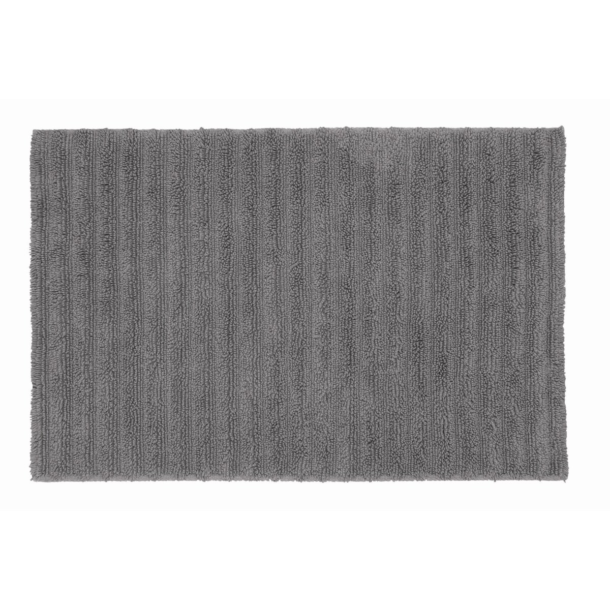 Kleine Wolke Yara Ekologiczny Dywanik łazienkowy ciemny szary 70x120 cm ECO CARE