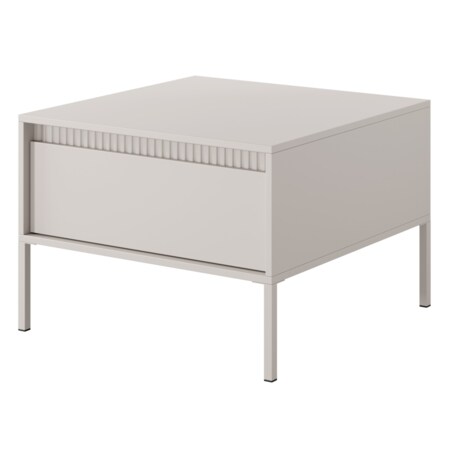 Stolik kawowy 1S ENSO beżowy na stylowych nóżkach