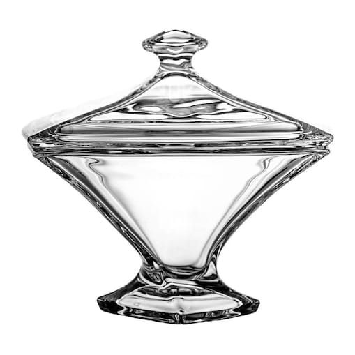 Crystal Julia bomboniera pojemnik na słodycze lub ciastka 02231