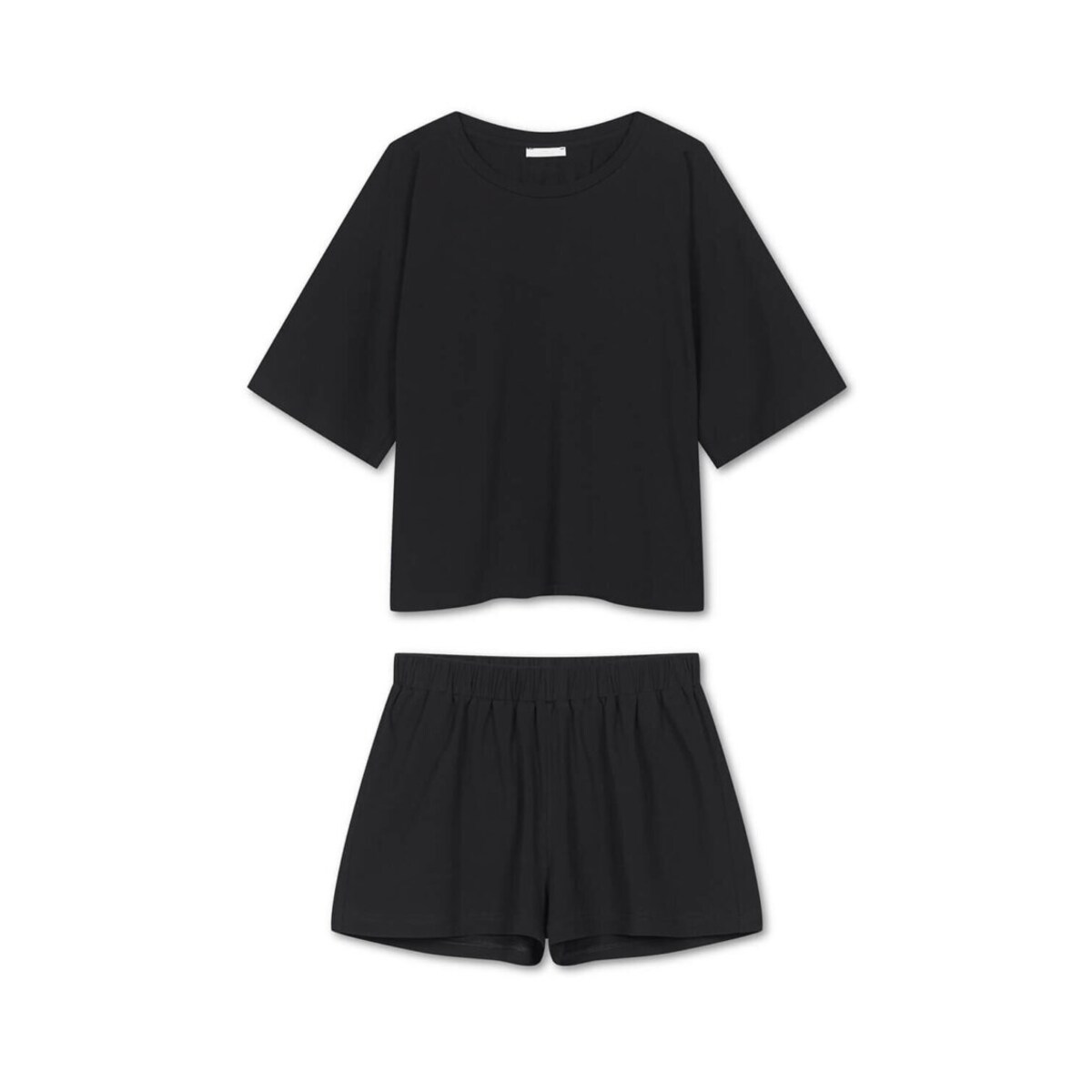 Piżama krótka day&night czarna M/L