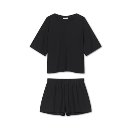 Piżama krótka day&night czarna M/L