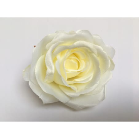 SZTUCZNE KWIATY róża biała na stroik kompozycję bukiet święto pomnik duża