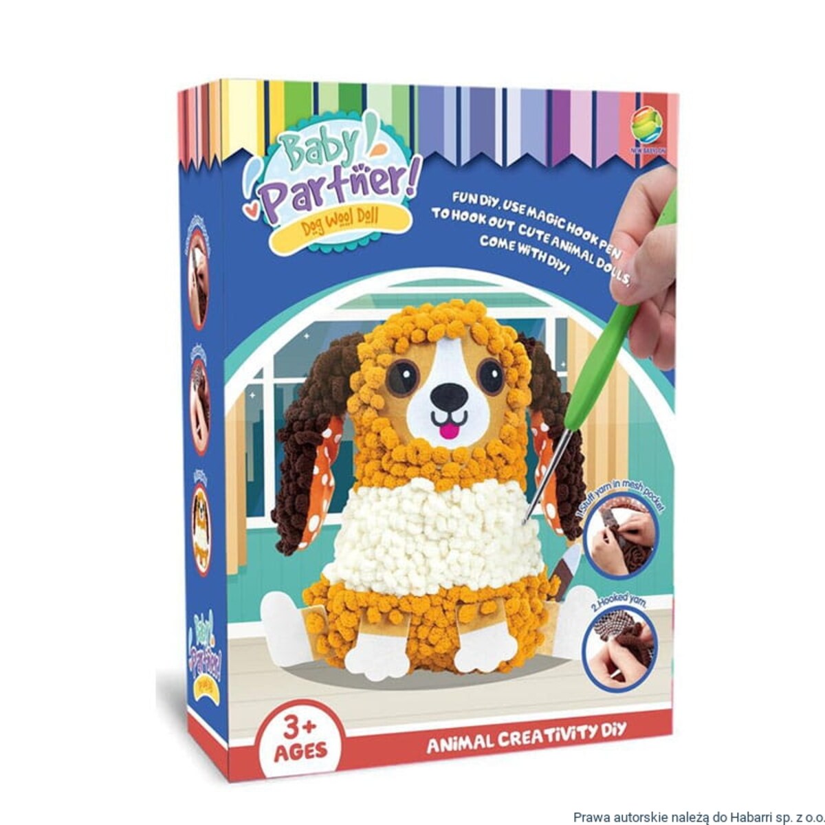 Szydełkowanie - Poduszka piesek