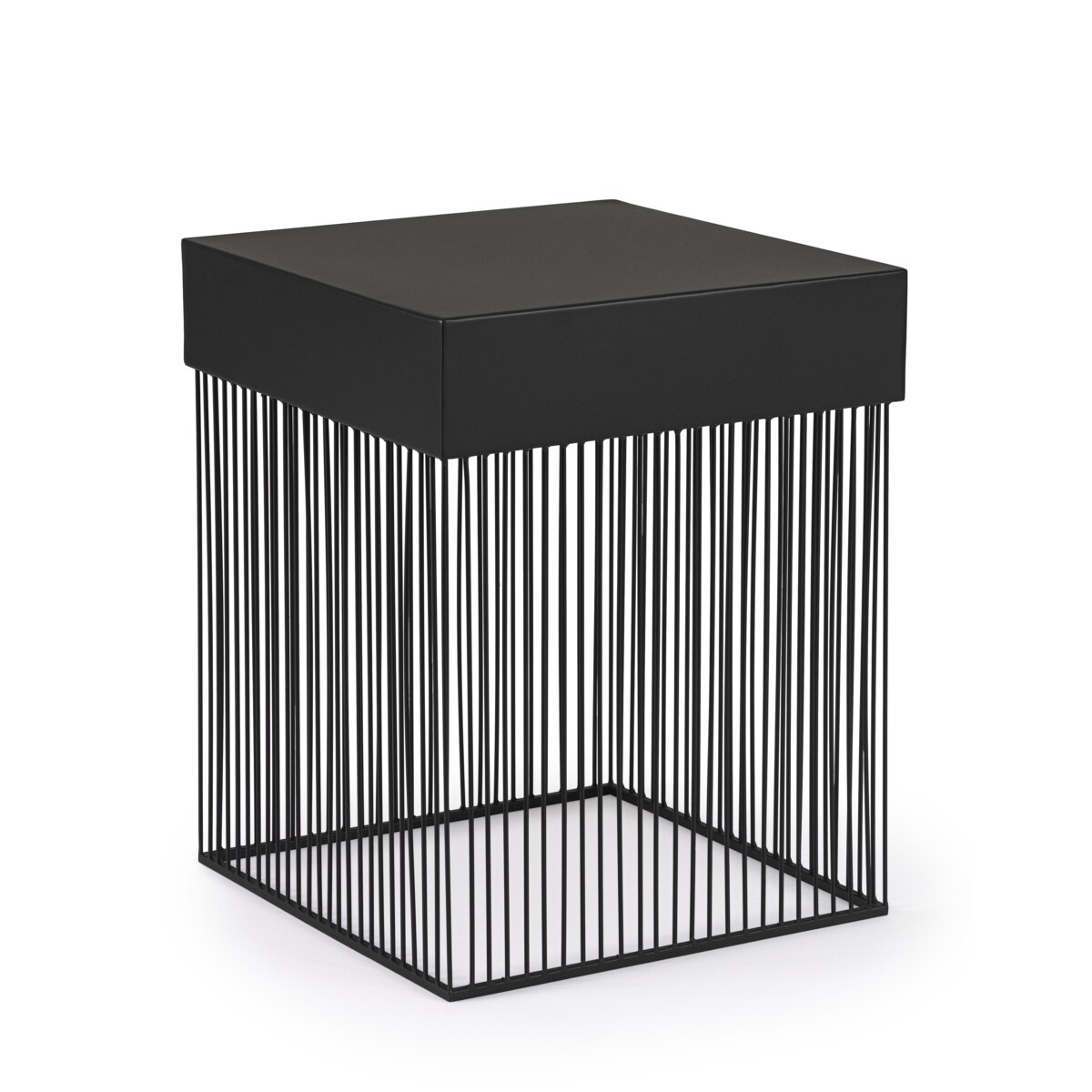 BIZZOTTO stolik kawowy YASLINE 40x40 czarny