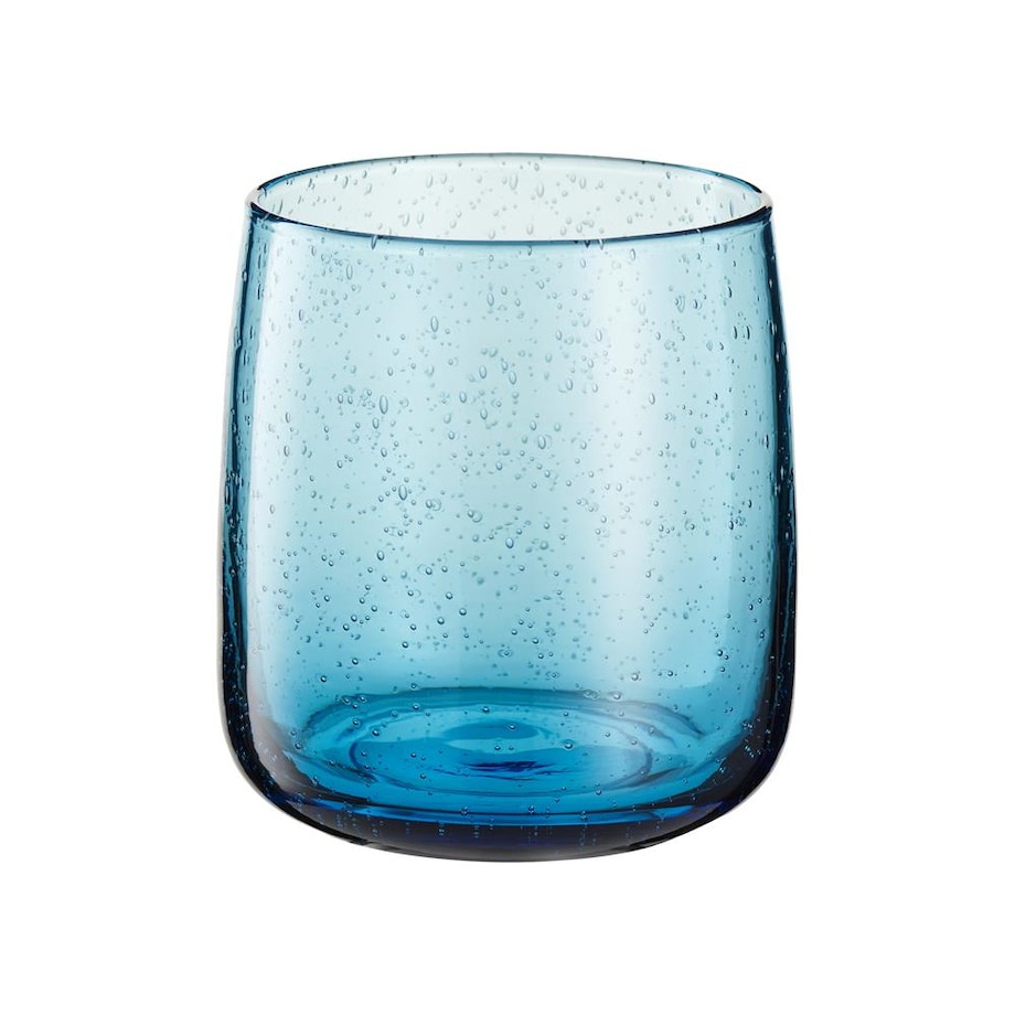 VILLA ITALIA Szklanka granatowa 330 ml PERLATO