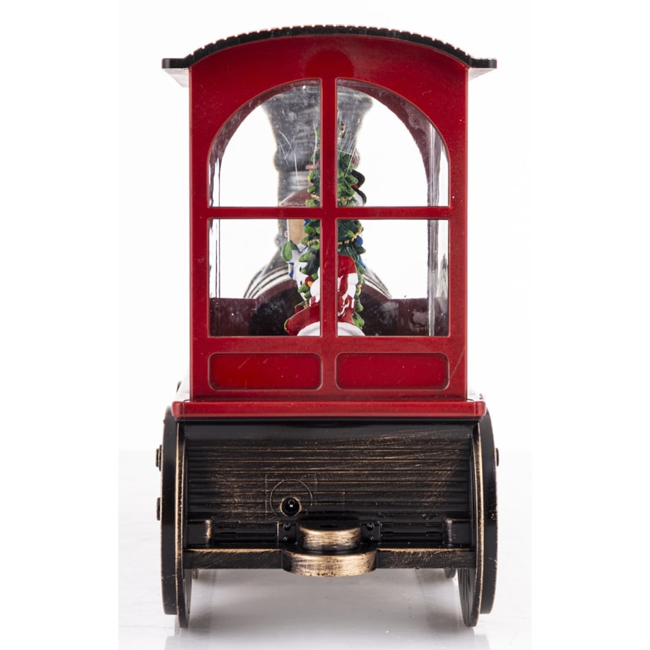 Pociąg Świętego Mikołaja 18x30,5x10 cm LOKOMOTIVA