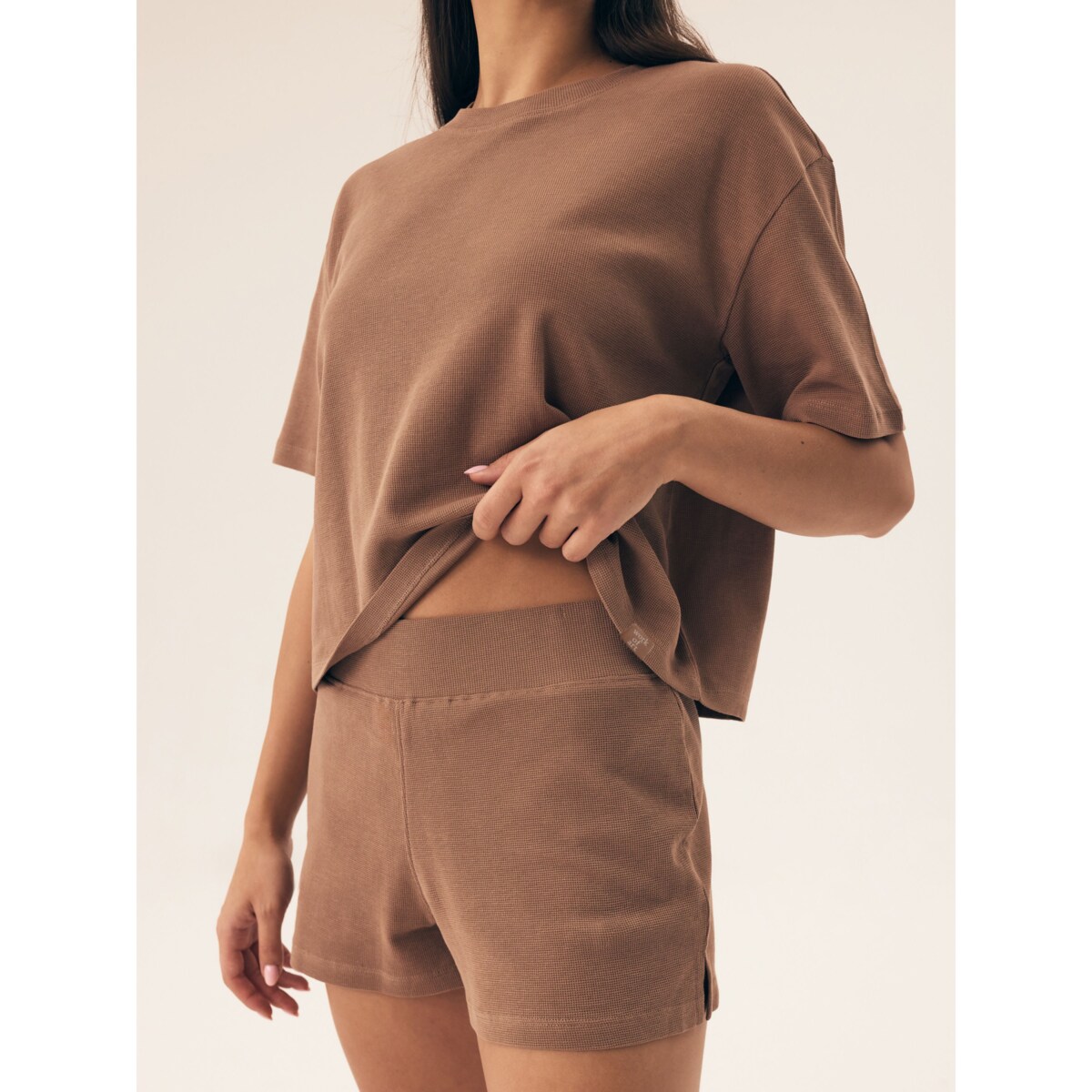 Piżama Nilsa 42780-84X Brązowy, XL