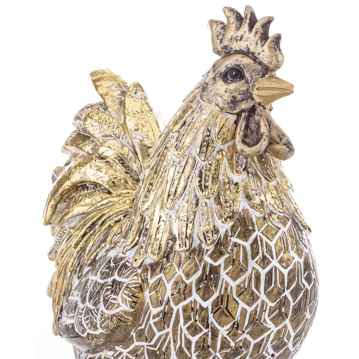 Dekoracja - kogut 26,5x20x11 cm CAZZO dropiaty