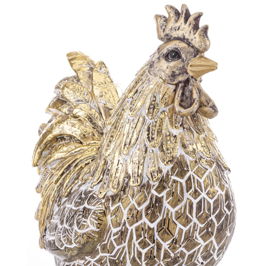 Dekoracja - kogut 26,5x20x11 cm CAZZO dropiaty