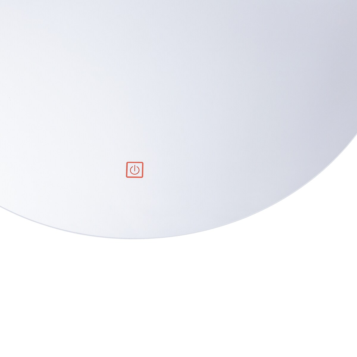 Lustro łazienkowe LED CALLAC 60 cm 60 cm Srebrny