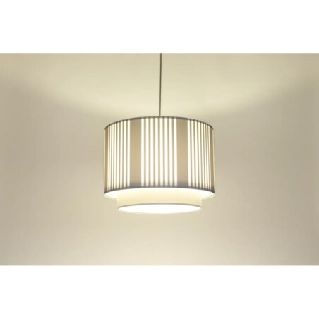 Lampa wisząca DUO LAMI LINE 50 biała