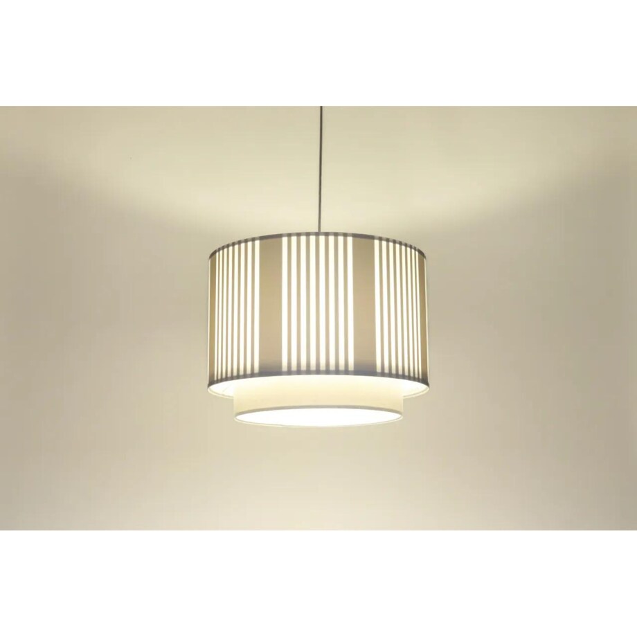 Lampa wisząca DUO LAMI LINE 50 biała