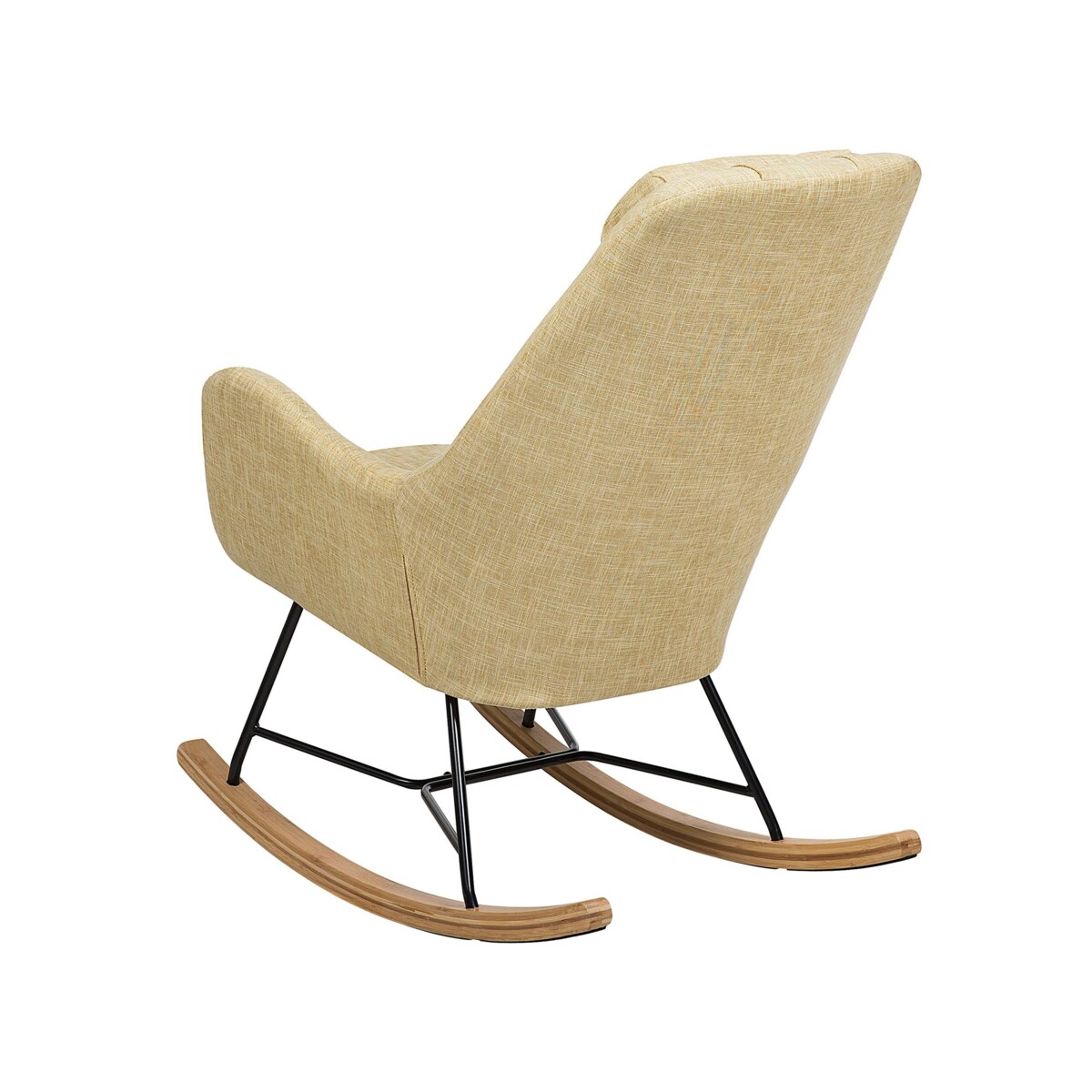 Fotel bujany żółty ARRIE