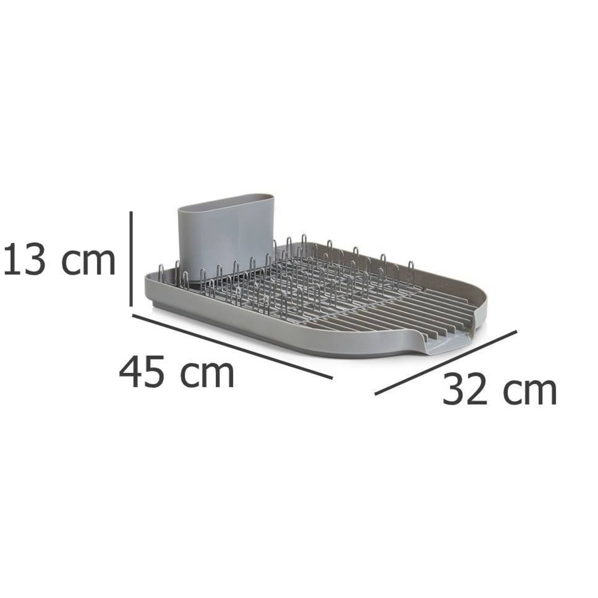 Suszarka do naczyń z pojemnikiem na sztućce, 2w1, ZELLER