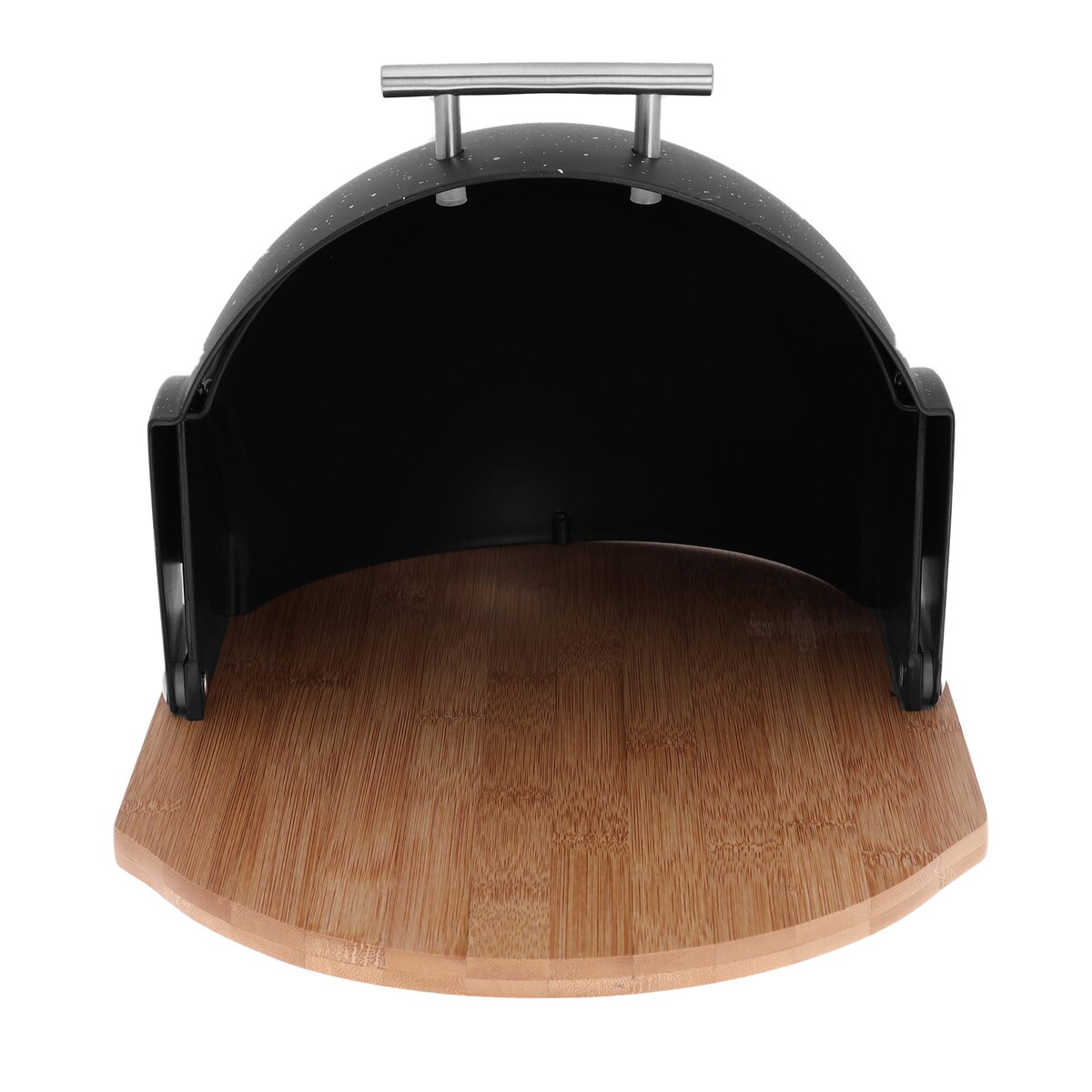 Chlebak bambusowo-akrylowy czarny marmurek KLAUSBERG