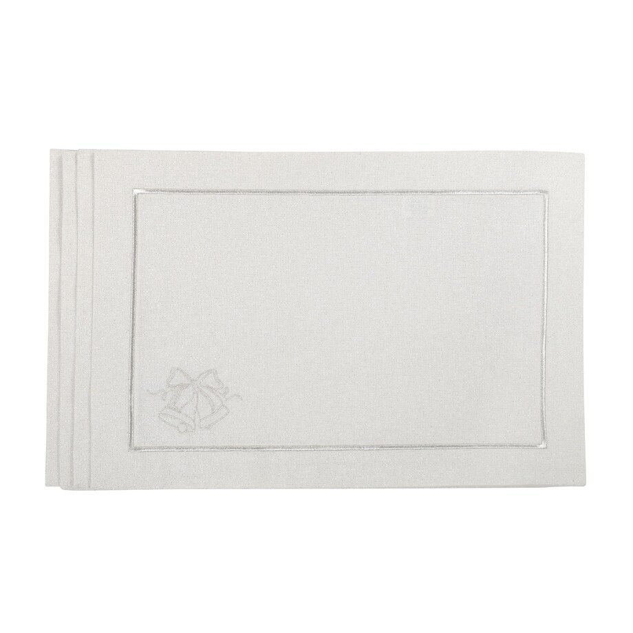 Podkładki Jingle Bells Joyful Christmas Silverline – 4 komplet szt.