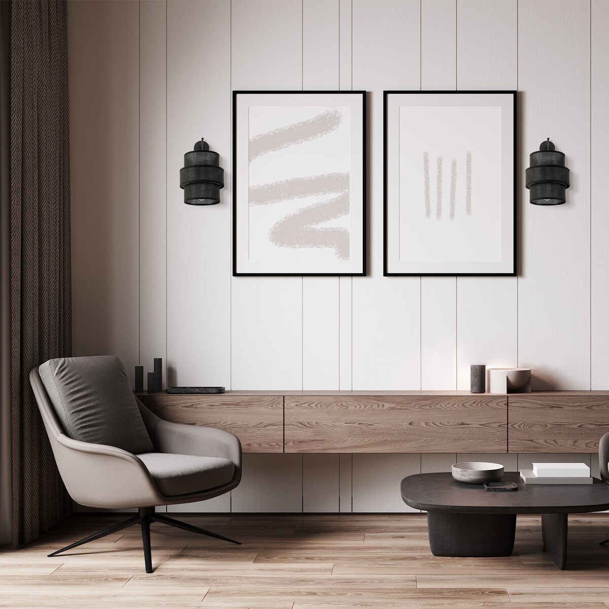 Kinkiet z włącznikiem CALISTO BLACK 5955 TK Lighting czarny E27 nowoczesna lampa ścienna do sypialni i salonu