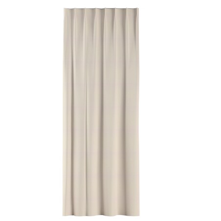 Zasłona na haczykach flex pojedynczych 130x260 jasny beżowy