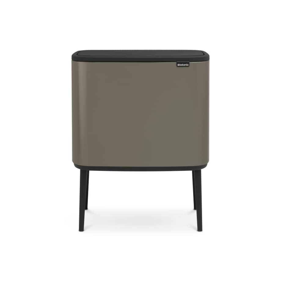 Kosz na śmieci Touch Bin Bo 3 x 11l platin 316104