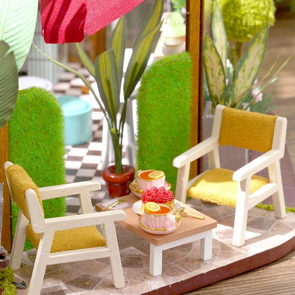 Miniaturowy domek - Stylowa oranżeria
