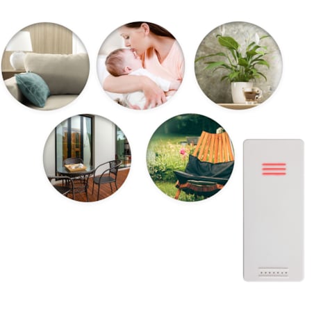 Bezprzewodowa stacja pogody pogodowa Berdsen