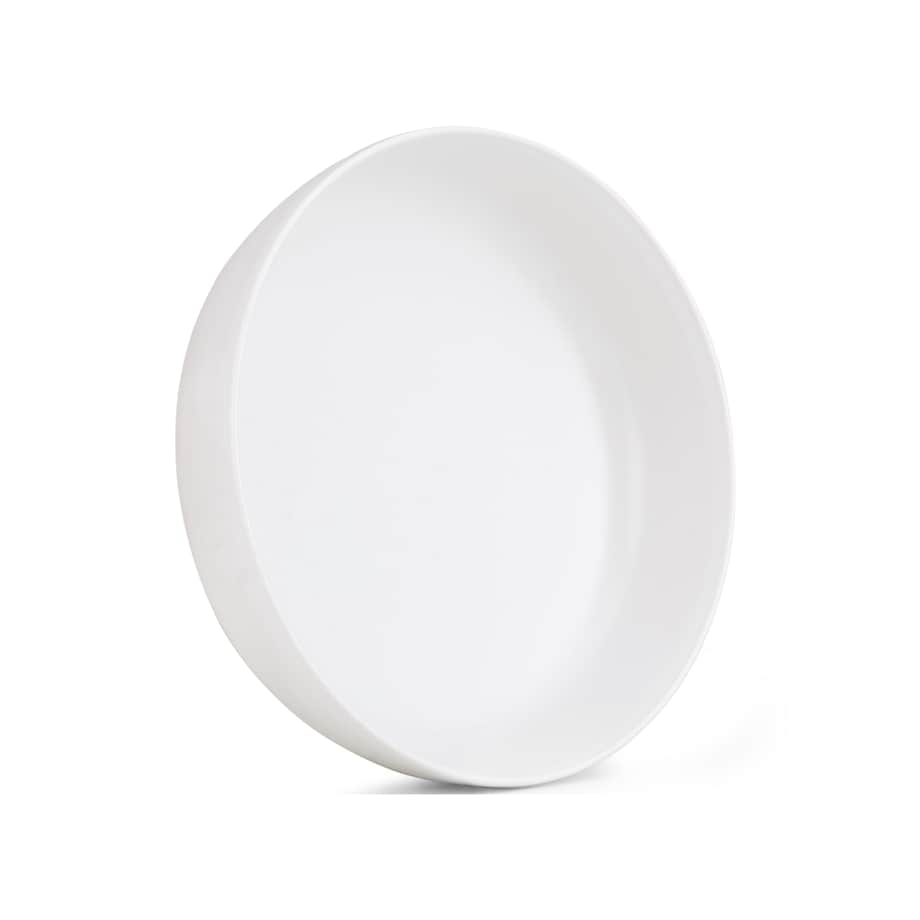 KONSIMO VICTO Zestaw obiadowy 6-osobowy biały/szary/czarny/biały (24 elementy)