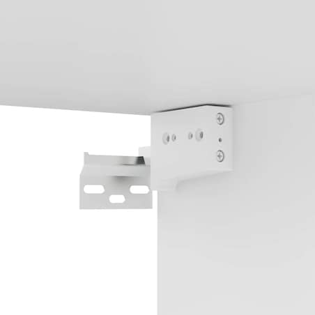 vidaXL Szafka pod telewizor, biała, 100x30x30 cm