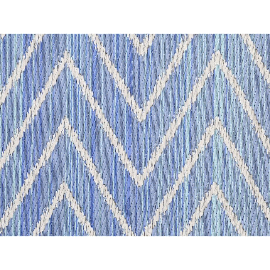 Dywan zewnętrzny 120 x 180 cm niebieski BALOTRA