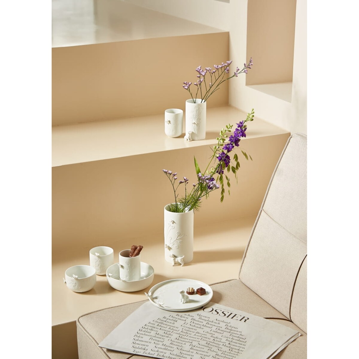 Świecznik na tealight BUTTERFLY