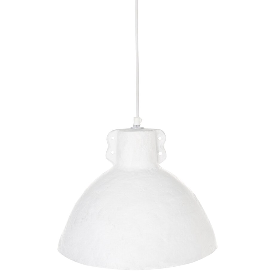 Lampa wisząca MIGUELETE Papier-mâché Biały