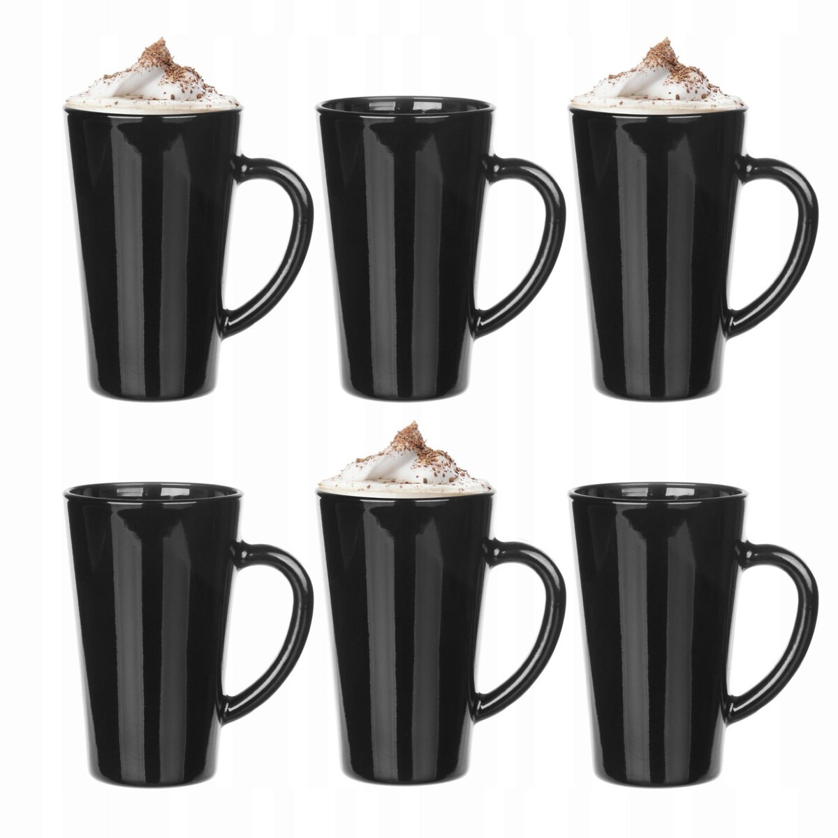 Kubek i wo 300 ml i dealny dla miłośników Kawy i Herbaty, Czarny